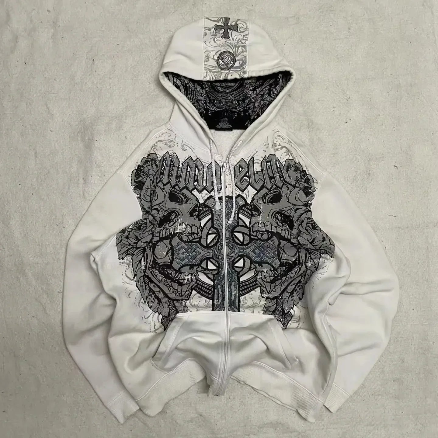 Fur Collar Zipper Hoodie