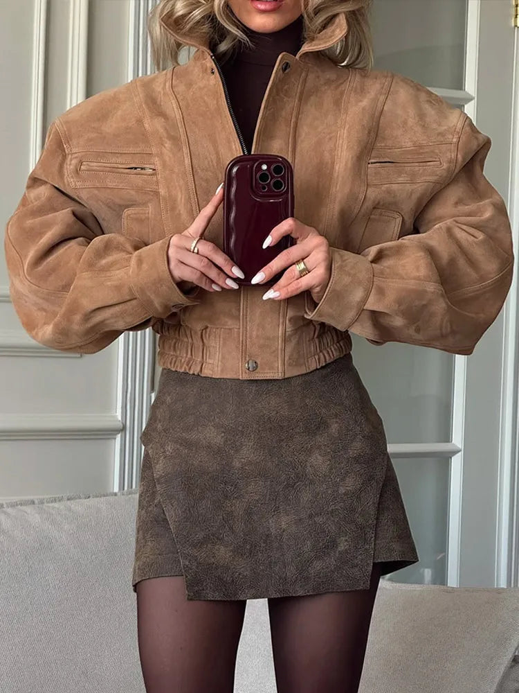 Solid Short Jacket
