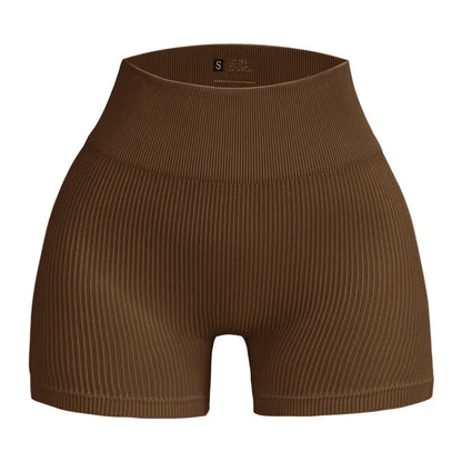 Ribbed Knitted Shorts