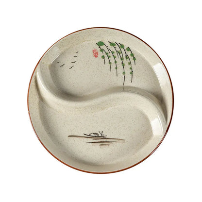 Round Ceramic Plate