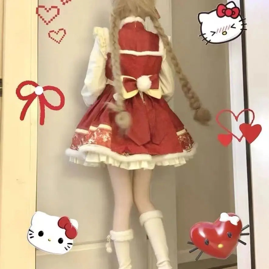 Sweet Bow Mini Dress