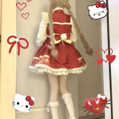 Sweet Bow Mini Dress