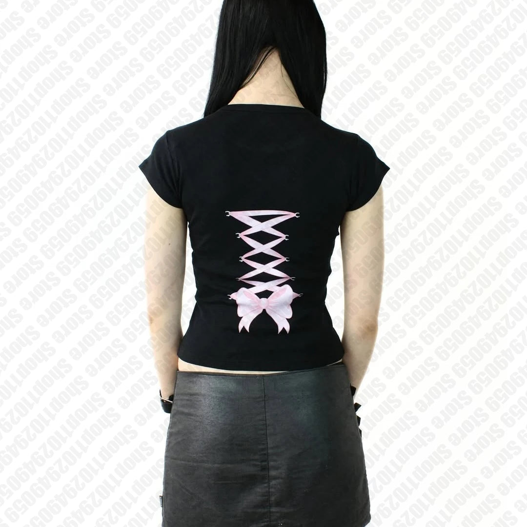 Bow Tie Graphic Tee
