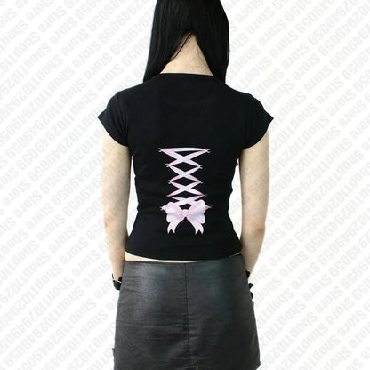 Bow Tie Graphic Tee