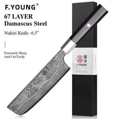 Damascus Steel Professional Kitchen Knives