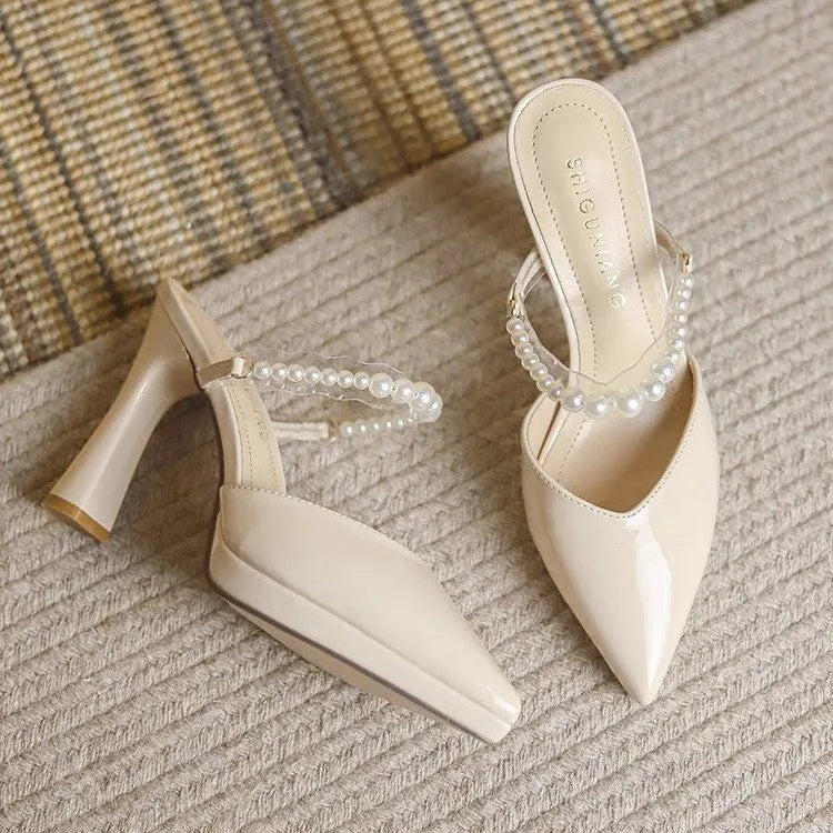 Pointed Toe Mules
