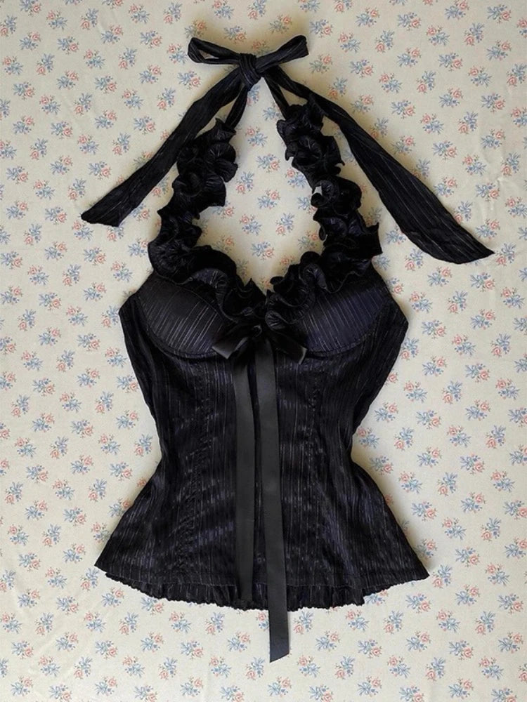 Lace-up Vest