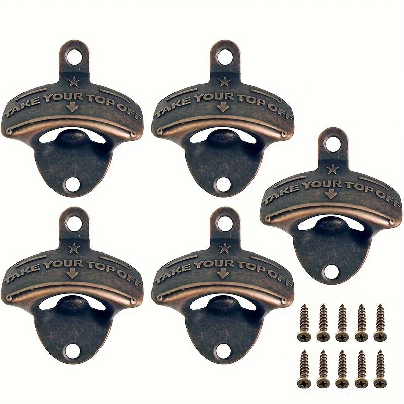 Take Your Top Off Matte Bottle Opener Wall Mounted