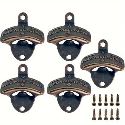 Take Your Top Off Matte Bottle Opener Wall Mounted