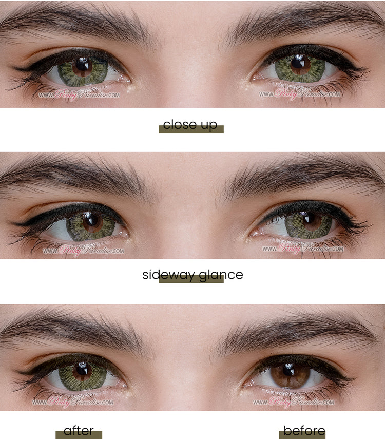 Super Green Contact Lenses