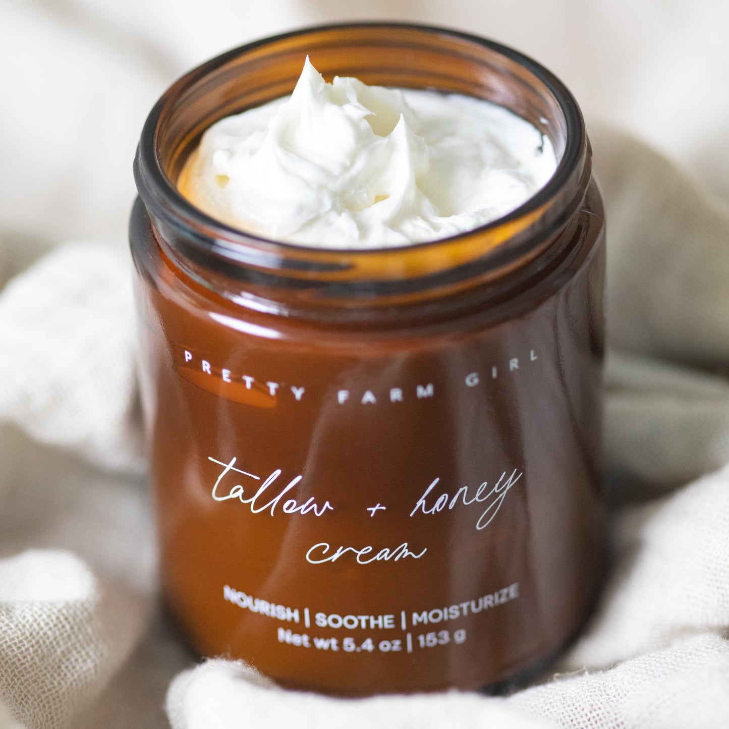Crema de Sebo + Miel sin Fragancia para Piel Sensible