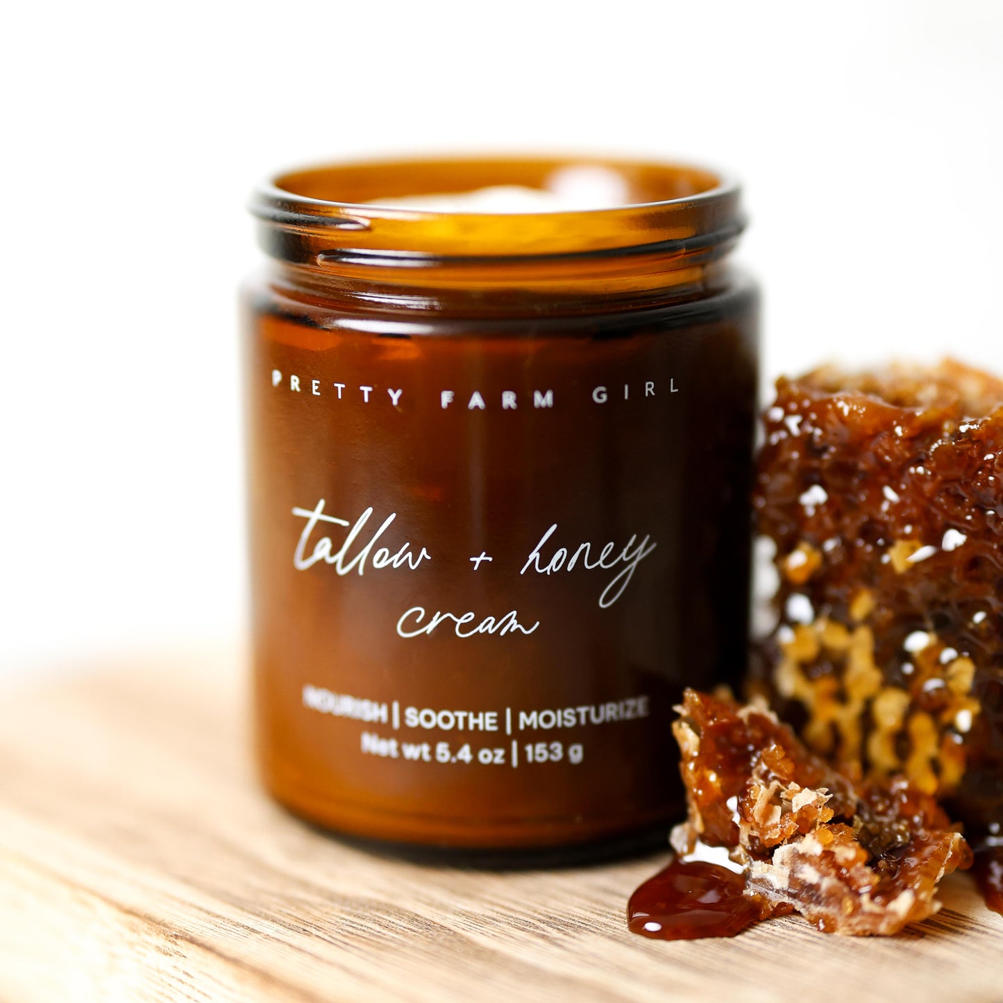 Crema de Sebo + Miel sin Fragancia para Piel Sensible