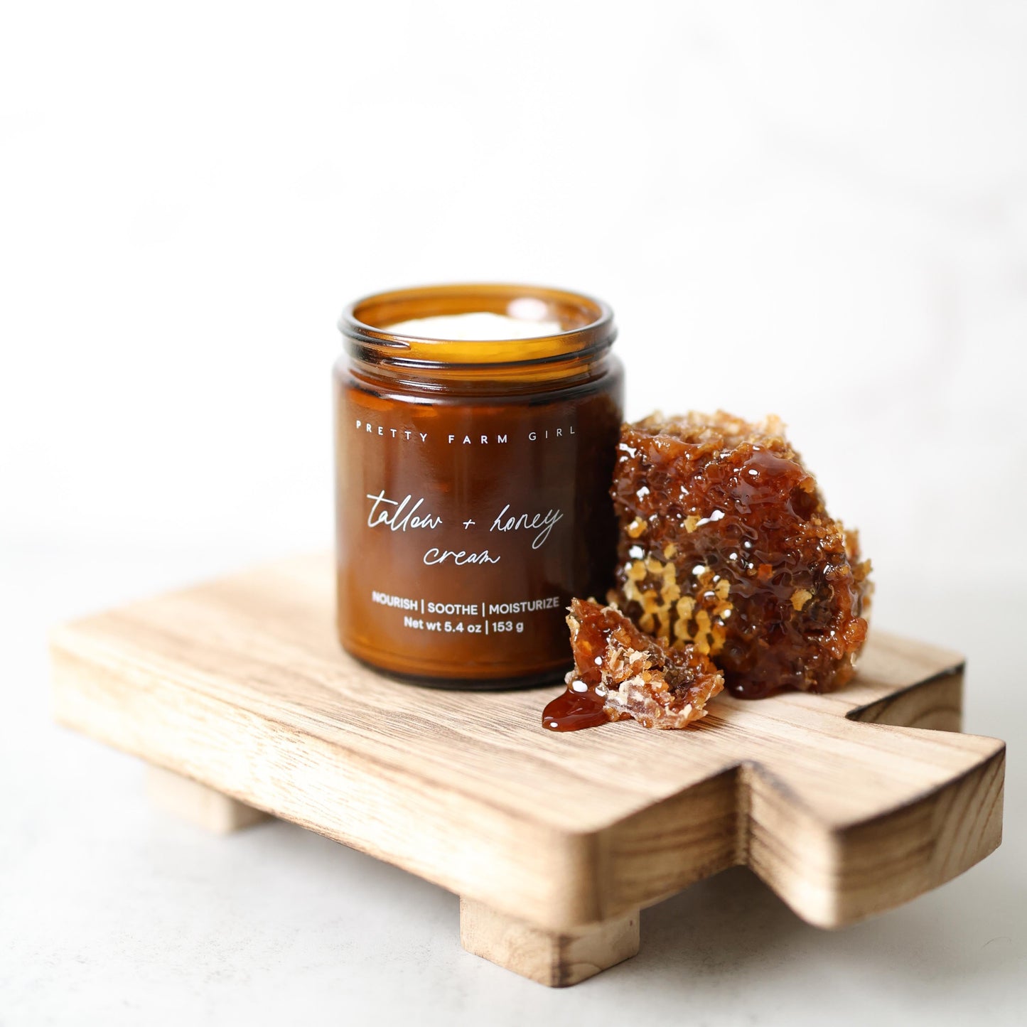 Crema de Sebo + Miel sin Fragancia para Piel Sensible