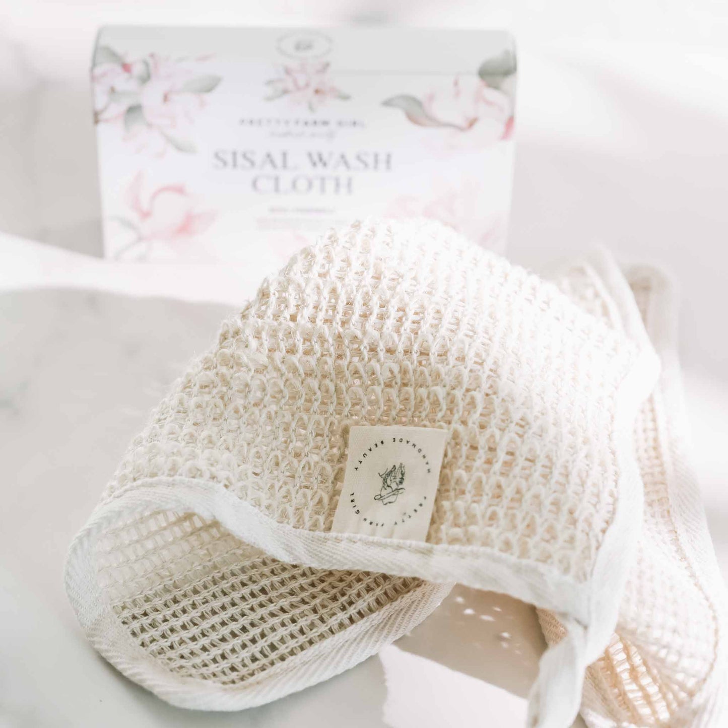 Paño de sisal exfoliante