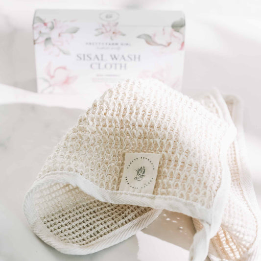 Paño de sisal exfoliante
