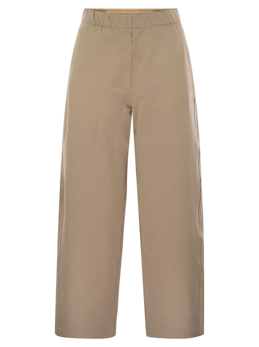 Max Mara Women Filovia - Silk And Cotton Fleece Trousers