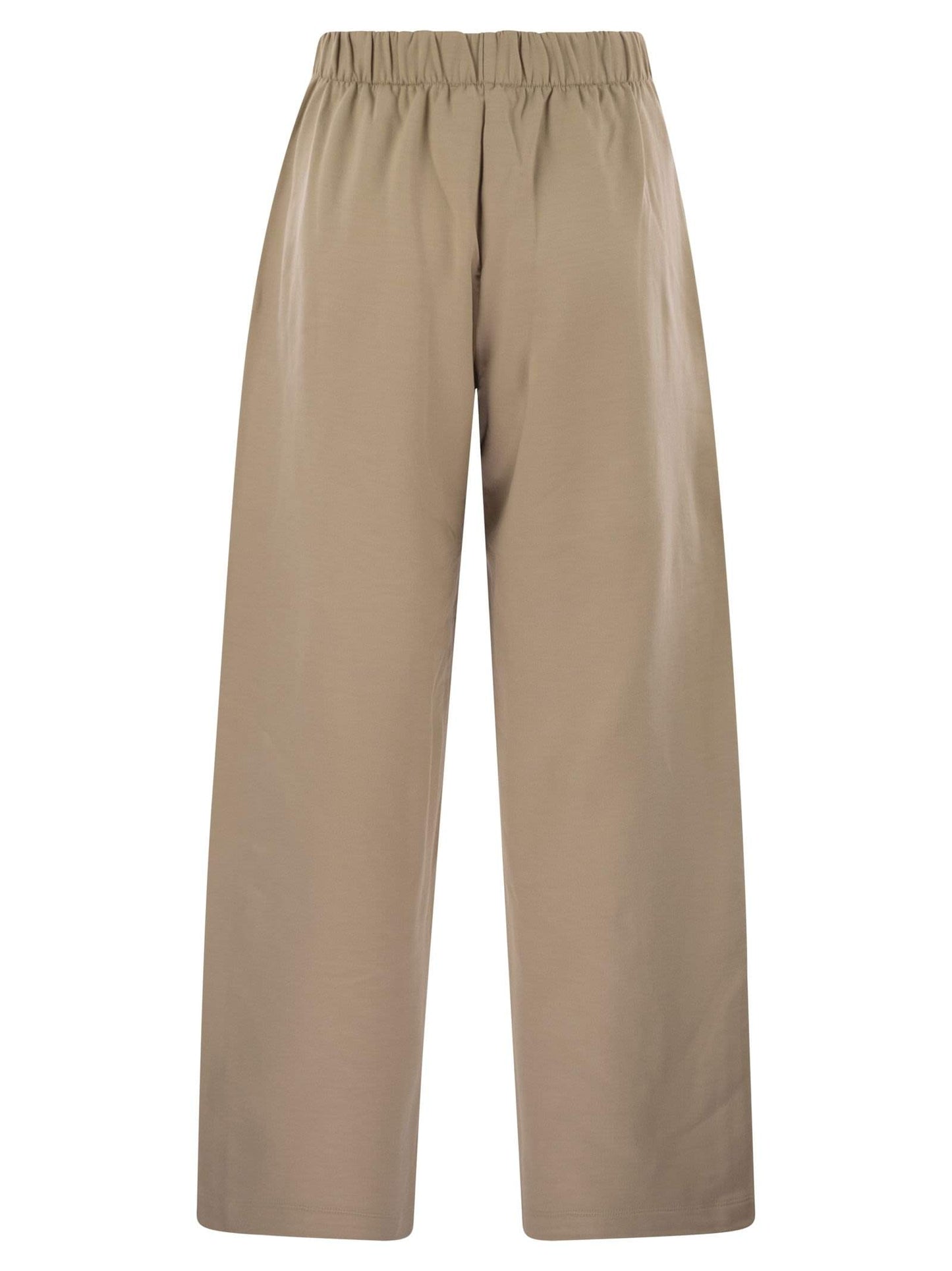 Max Mara Women Filovia - Silk And Cotton Fleece Trousers