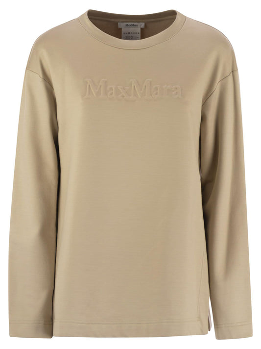 Max Mara Women Berma - Silk And Cotton Sweatshirt
