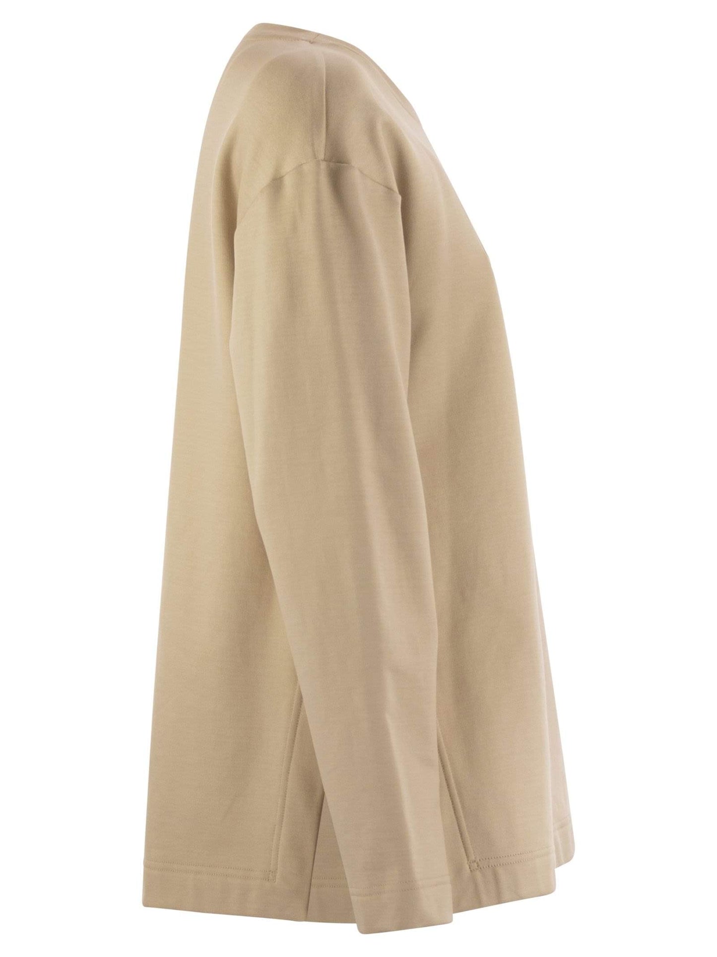 Max Mara Women Berma - Silk And Cotton Sweatshirt