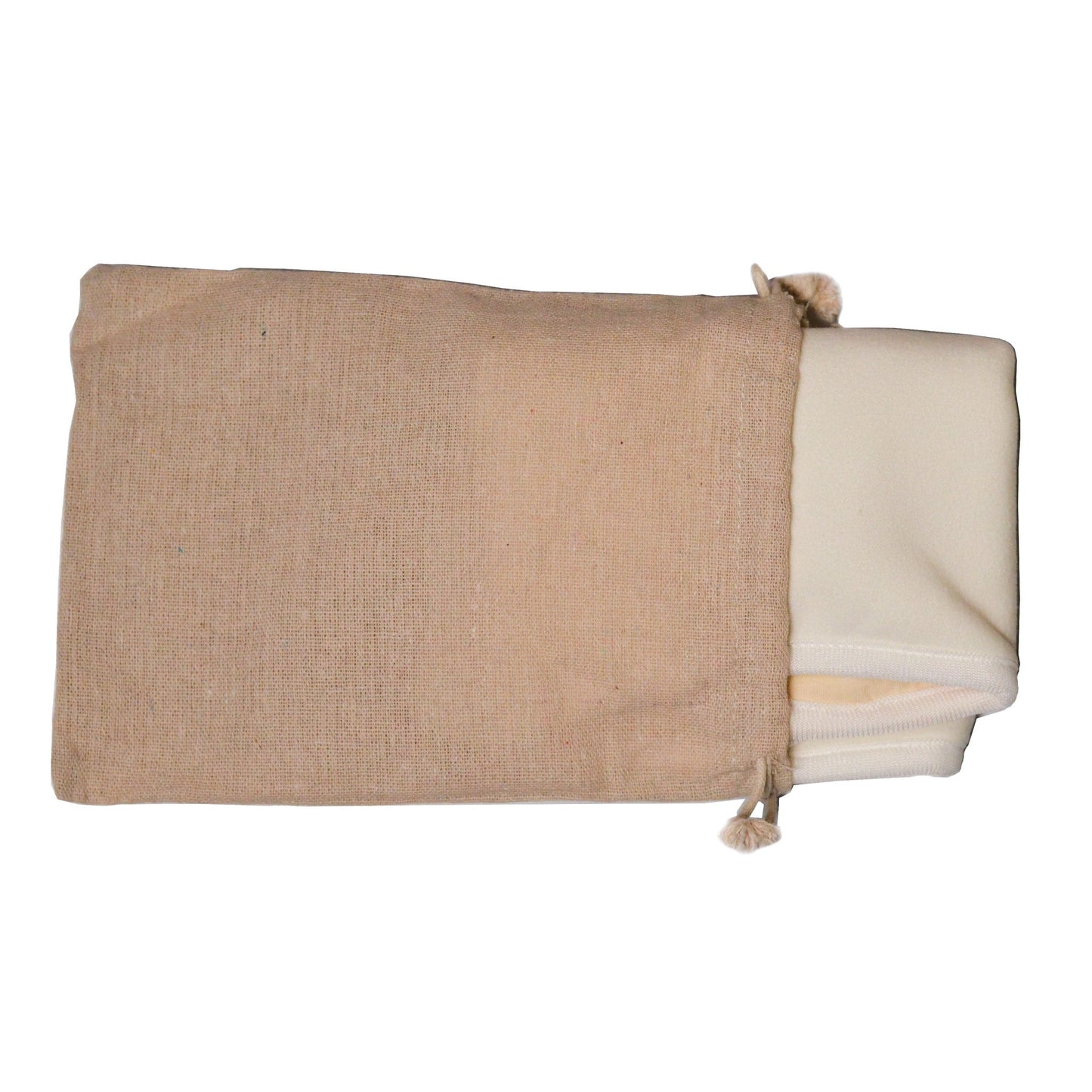 Paquete de tela de algodón orgánico para aceite de ricino