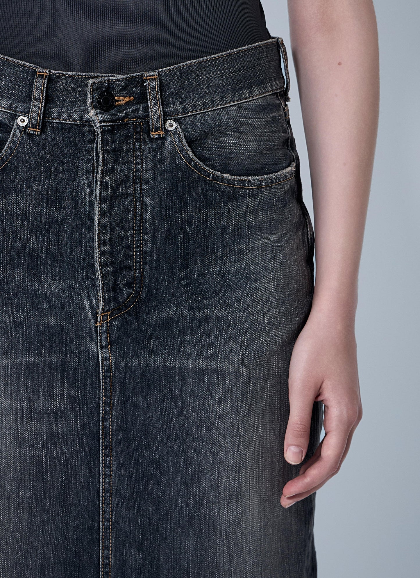 Balenciaga Women Lace-Up Skirt