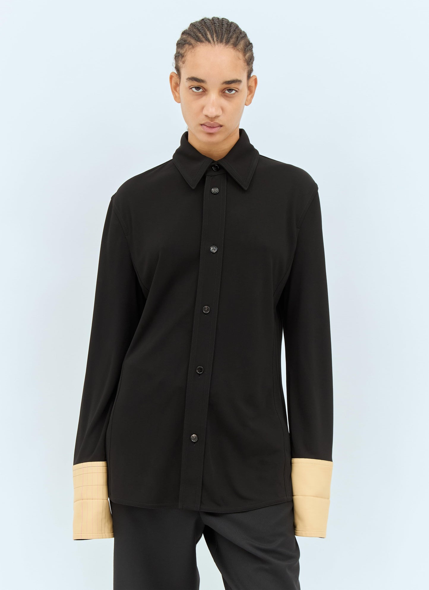 Bottega Veneta Women Fluid Long-Sleeve Shirt