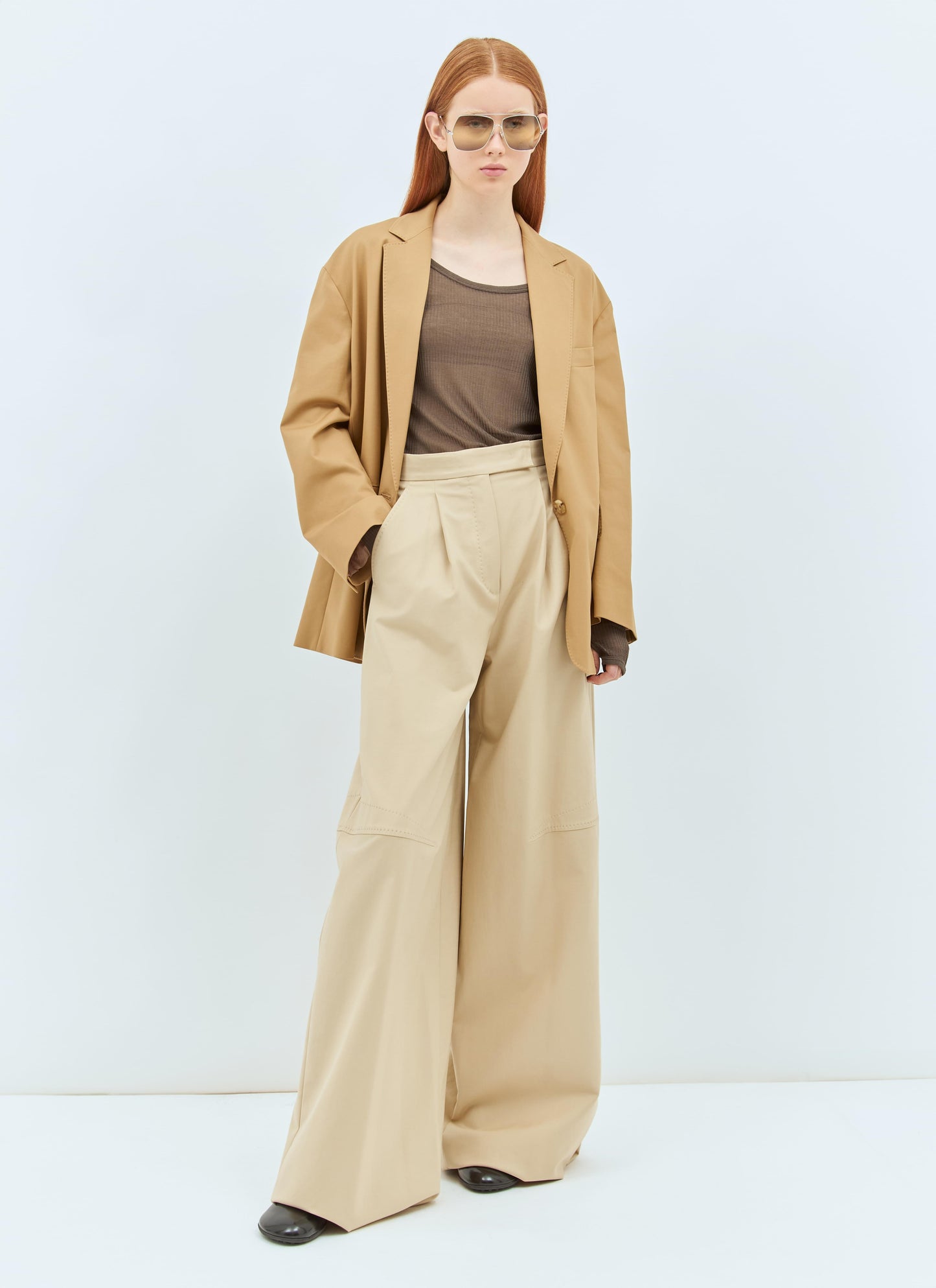 Max Mara Women Oversized Canvas Blazer