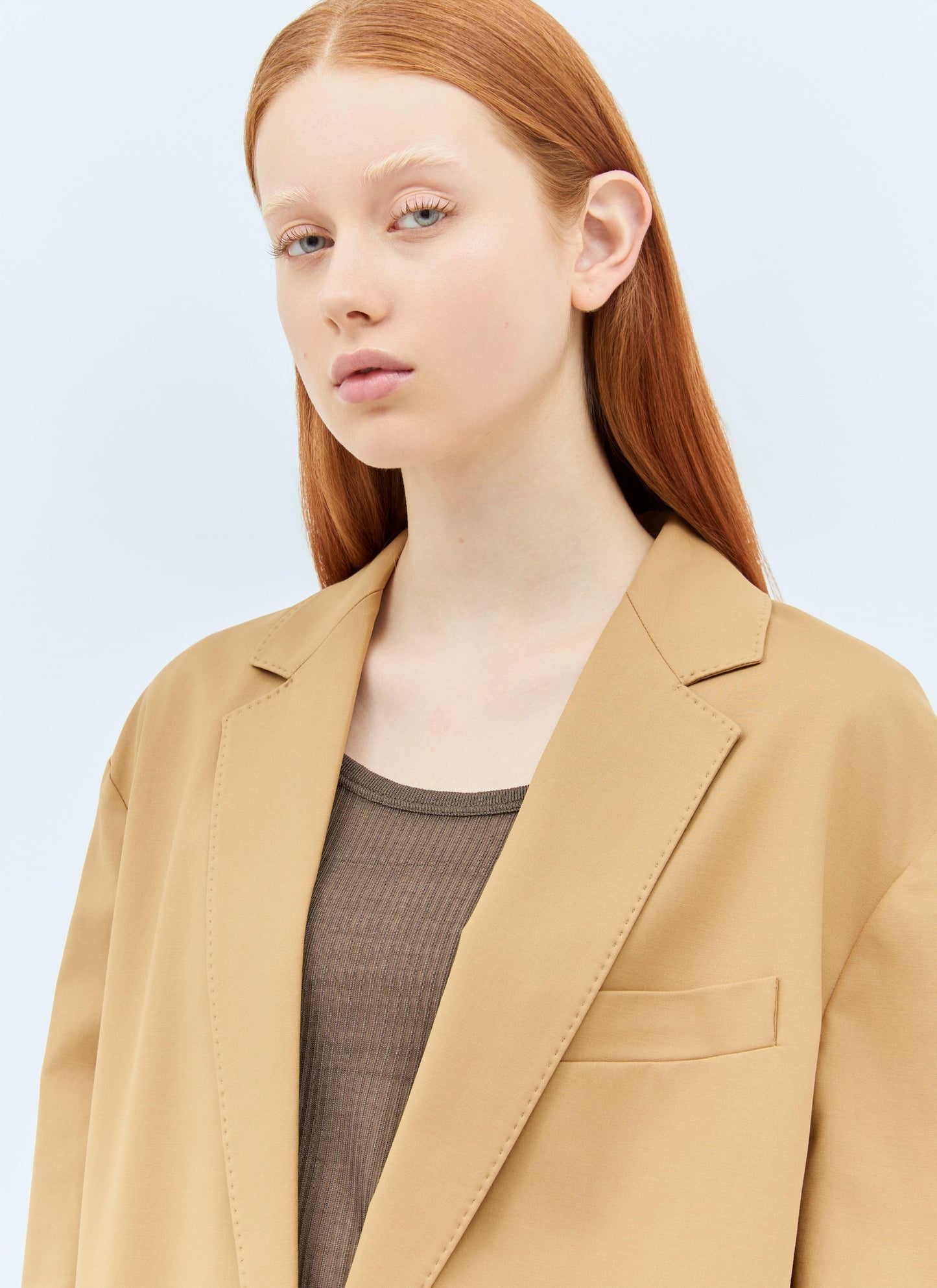 Max Mara Women Oversized Canvas Blazer
