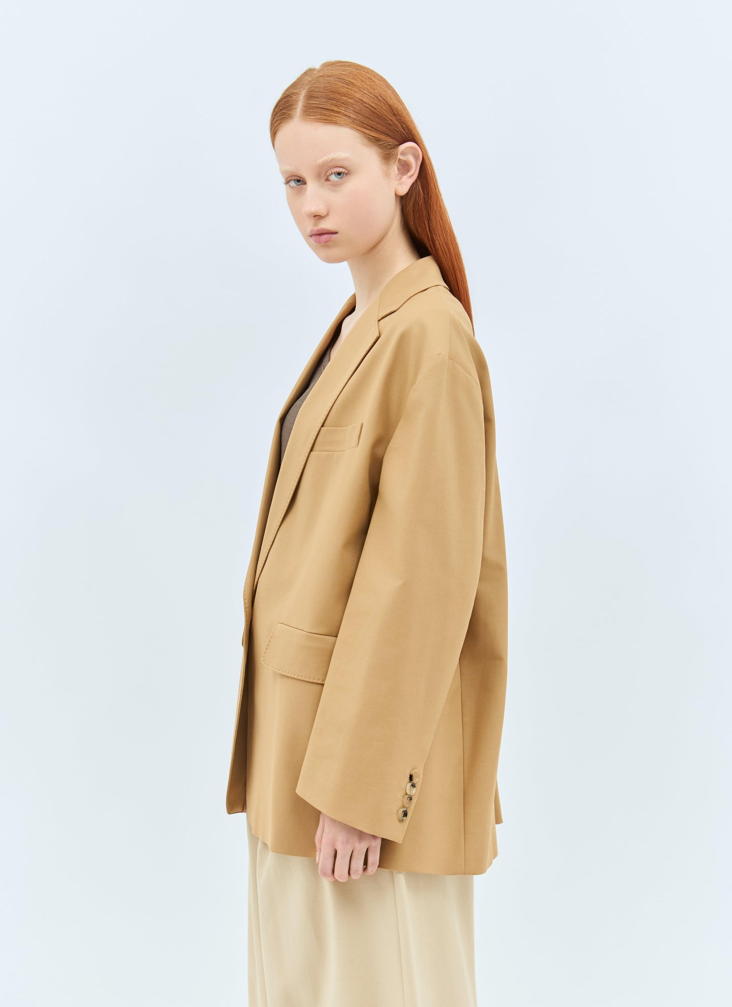 Max Mara Women Oversized Canvas Blazer