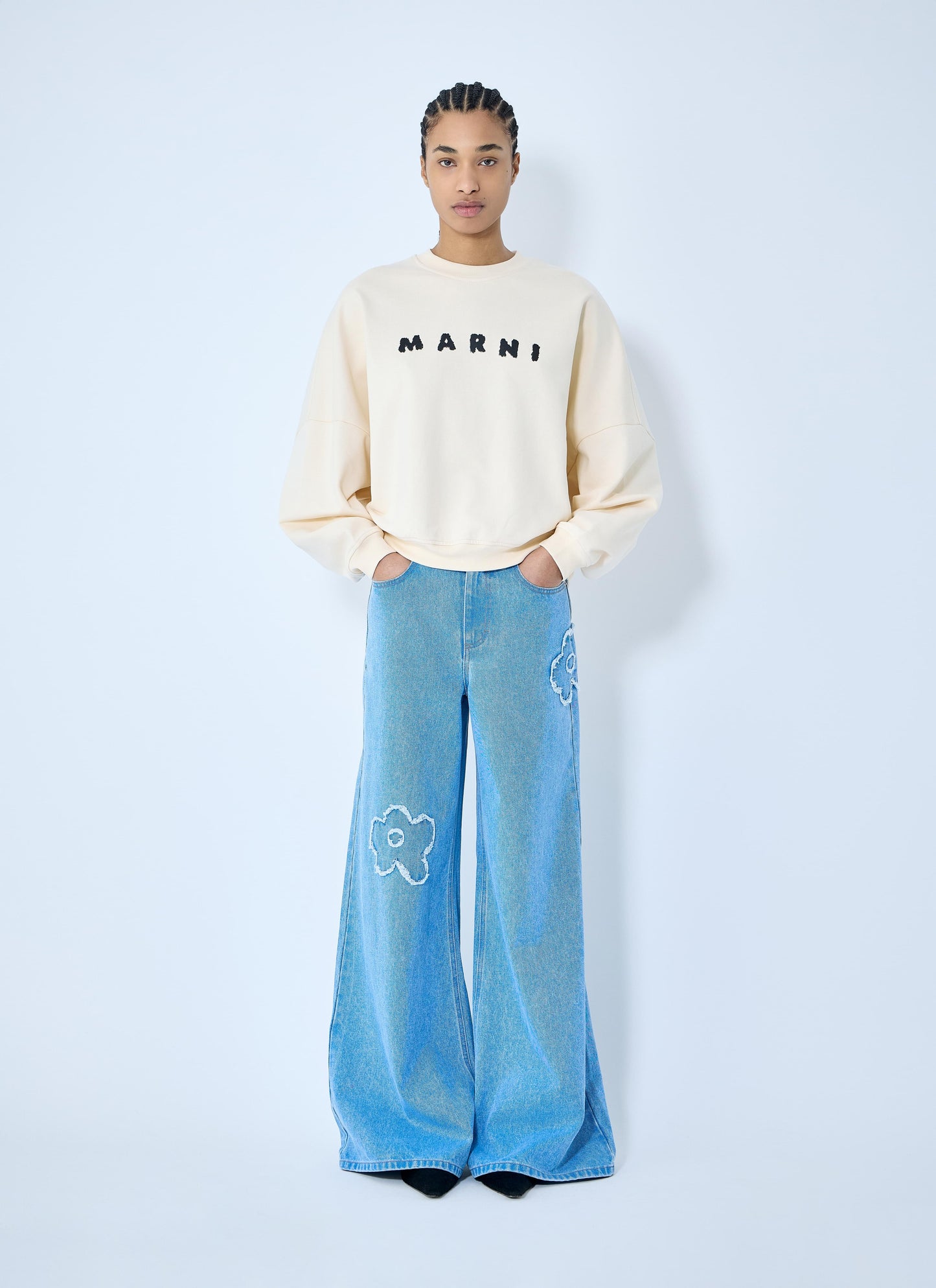 Marni Women Logo Print Sweatshirt