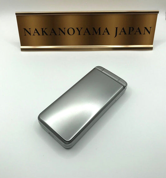 KYOCERA 902KC DIGNO KEITAI 3 ANDROID FLIP PHONE Silver UNLOCKED Sim Free From JP