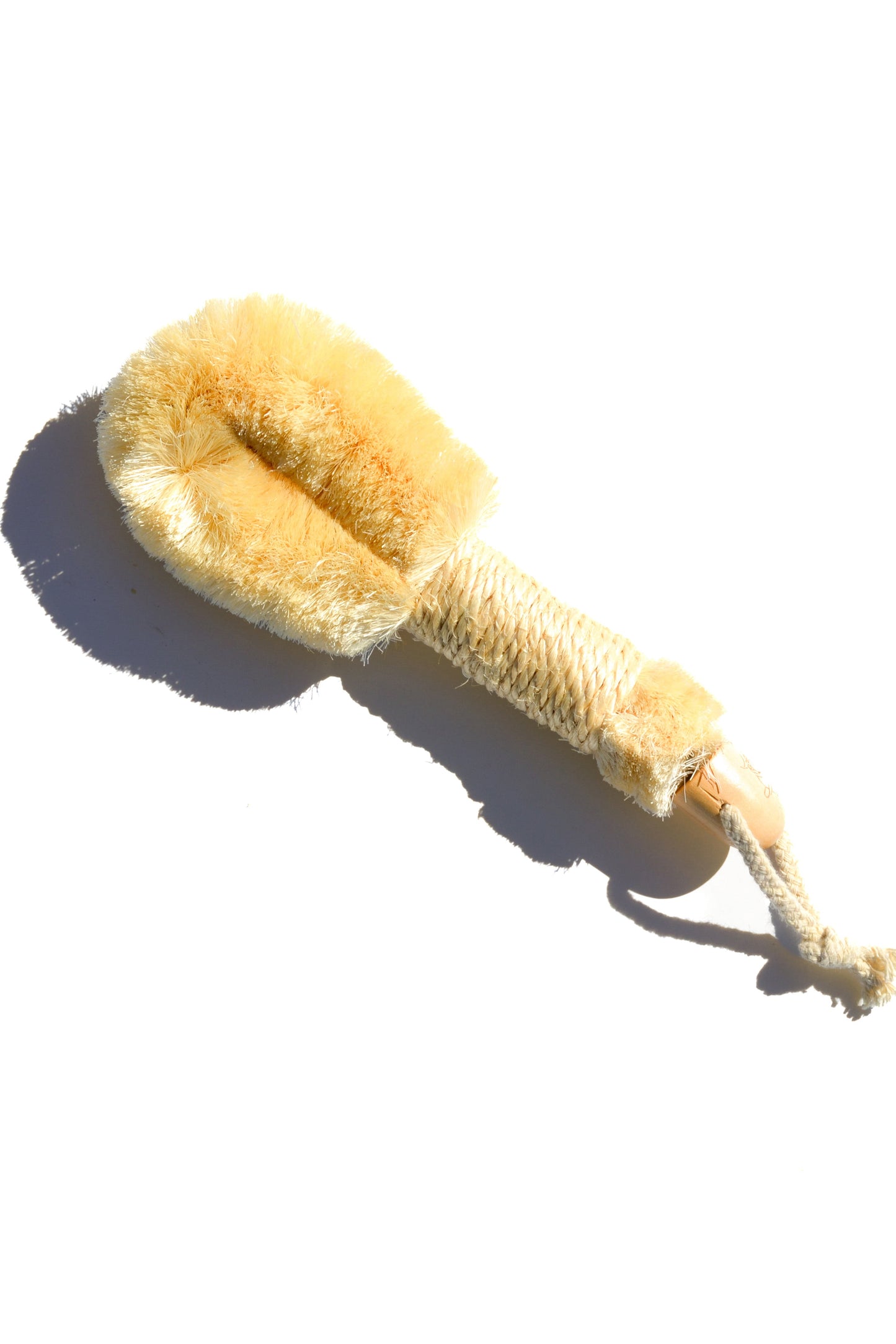 Cepillo exfoliante en seco de sisal