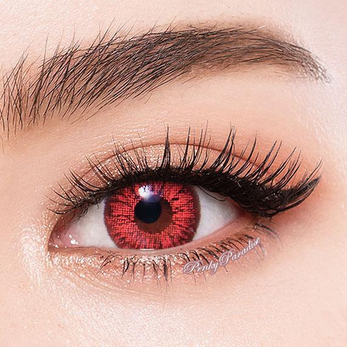 Super Bright Red Contact Lenses