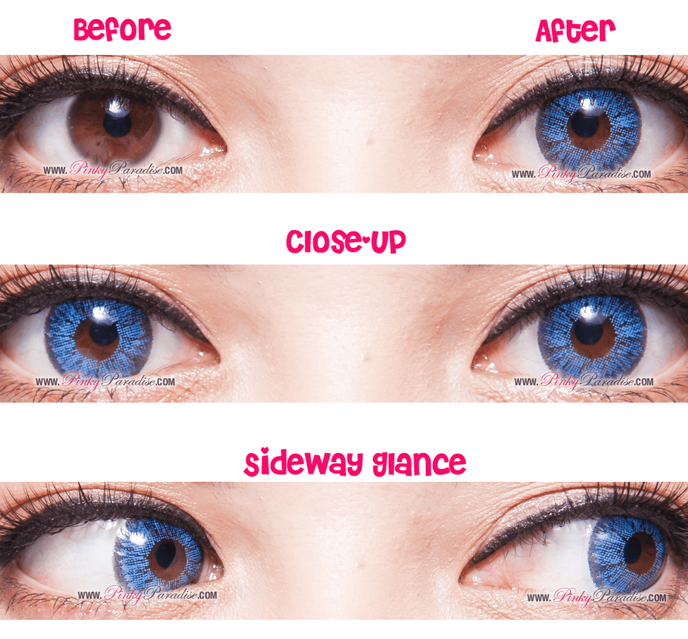 Super Blue Contact Lenses