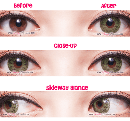 Super Green Contact Lenses