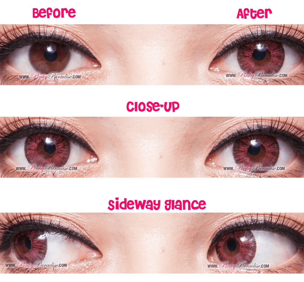 Super Wine Red Contact Lenses