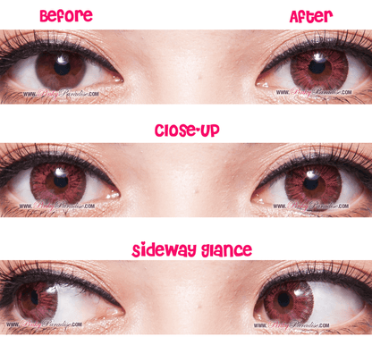 Super Wine Red Contact Lenses