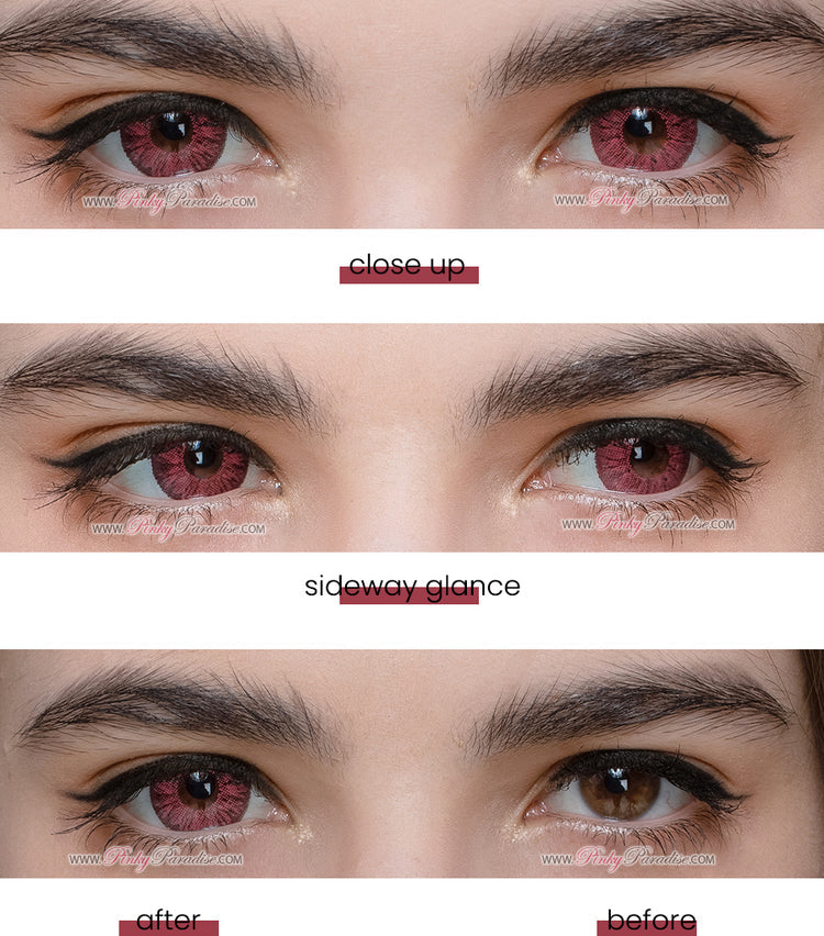 Super Wine Red Contact Lenses