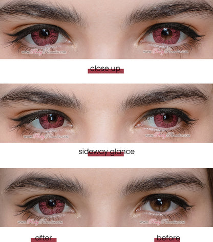 Super Wine Red Contact Lenses