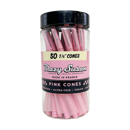 Pink Paper Cones