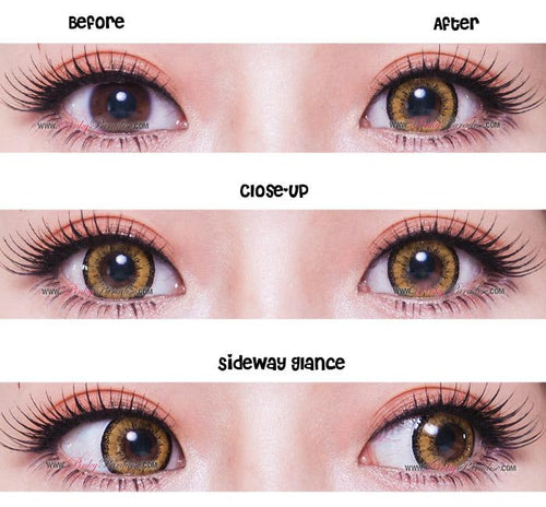 Dolly Plus Brown Contact Lenses
