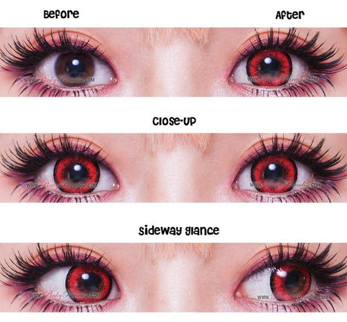 Lentillas Vassen Dolly Plus Red (Princess Pinky)